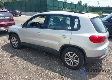 2015 Volkswagen Tiguan S z USA, uszkodzony, nr VIN WVGAV7AX9FW594437